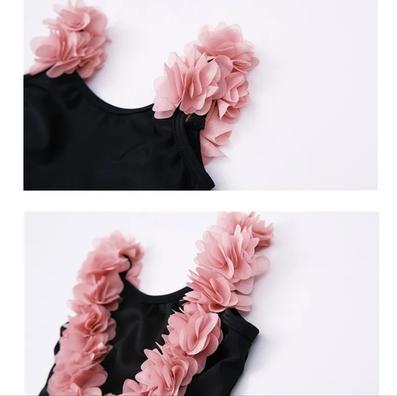 🎀NEW 3D Flowers Classy Fashion Swimwear Bathing Suit - Picture 6 of 12